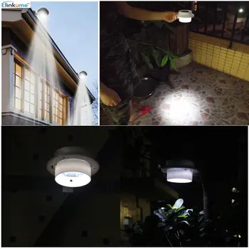 

Solar Energy Sink Lamp 3LED Solar Fence Light Eaves Solar Street LED Garden lawn House Number Light outdoor lighting