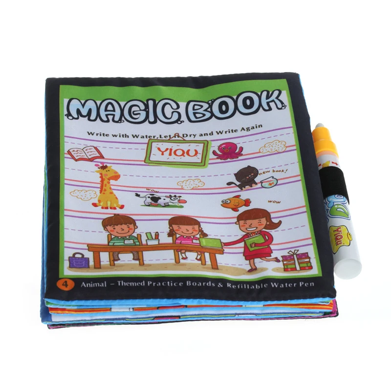 

Hot Magic Water Drawing Book Coloring Book Doodle Magic Pen Animals Painting Writing Skills
