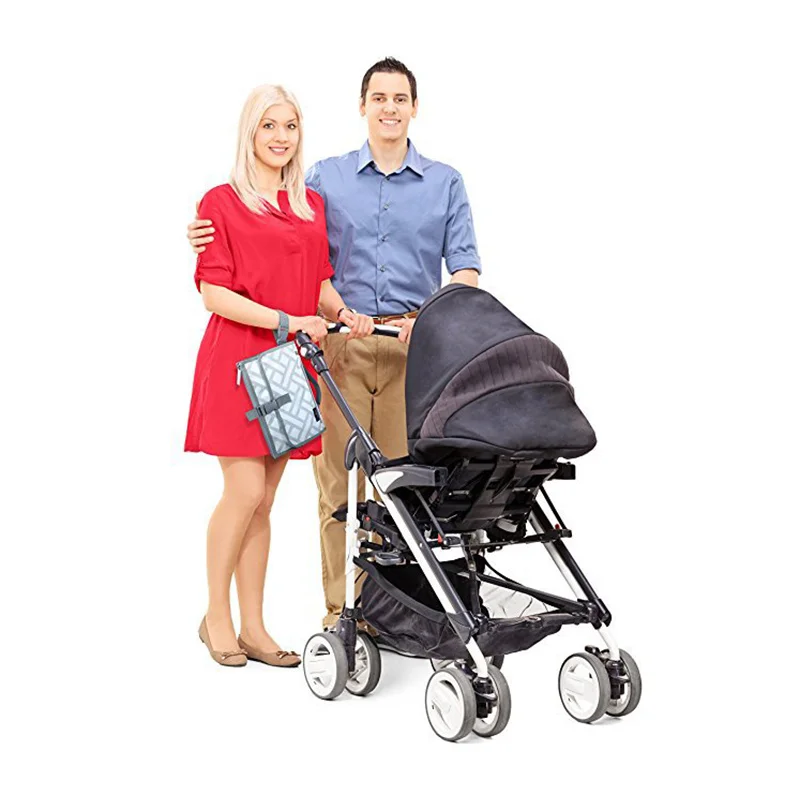 

2018 New Portable Baby Diaper Changing Pad Cover Mat Bag Mattress Washable Waterproof Travel Sheets 88 775