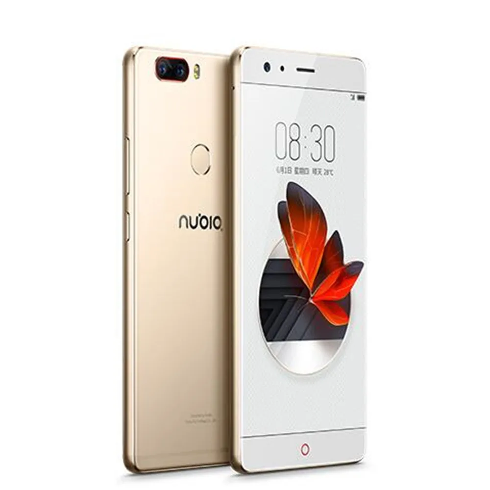 Телефон Nubia Z17 без полей, 6 ГБ ОЗУ, 64 Гб ПЗУ, Android 7,1, Восьмиядерный процессор Snapdragon 835, 5,5 дюйма, две sim-карты, МП, мобильные телефоны - Цвет: Gold