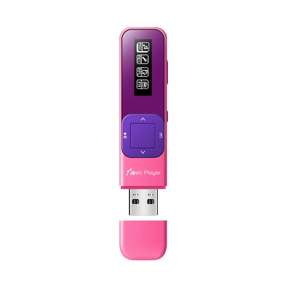 NEW mp3 player Mini Portable music bulit-in 8GB with FM/Recording Hifi lossless suite for running walking and climbing | Электроника