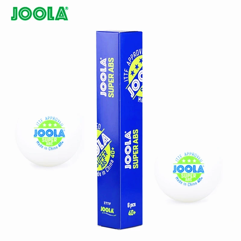 12 мячей JOOLA мяч для настольного тенниса 3 звезды супер ABS материал прошитый 40+ пластик пинг понг поли мяч tenis de mesa