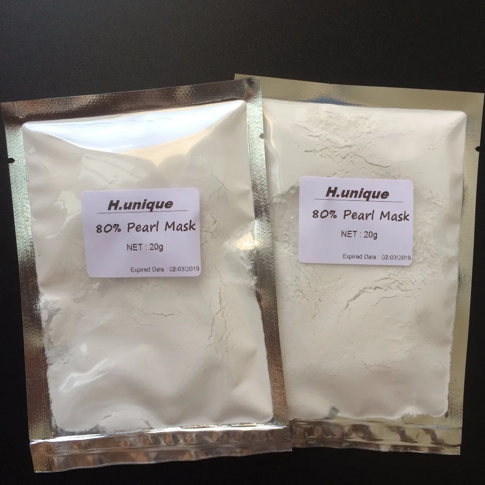 

80% Pearl Soft Powder Fical Care Moisturizing Firming Lifting Anti Aging Beauty Salon SPA Products