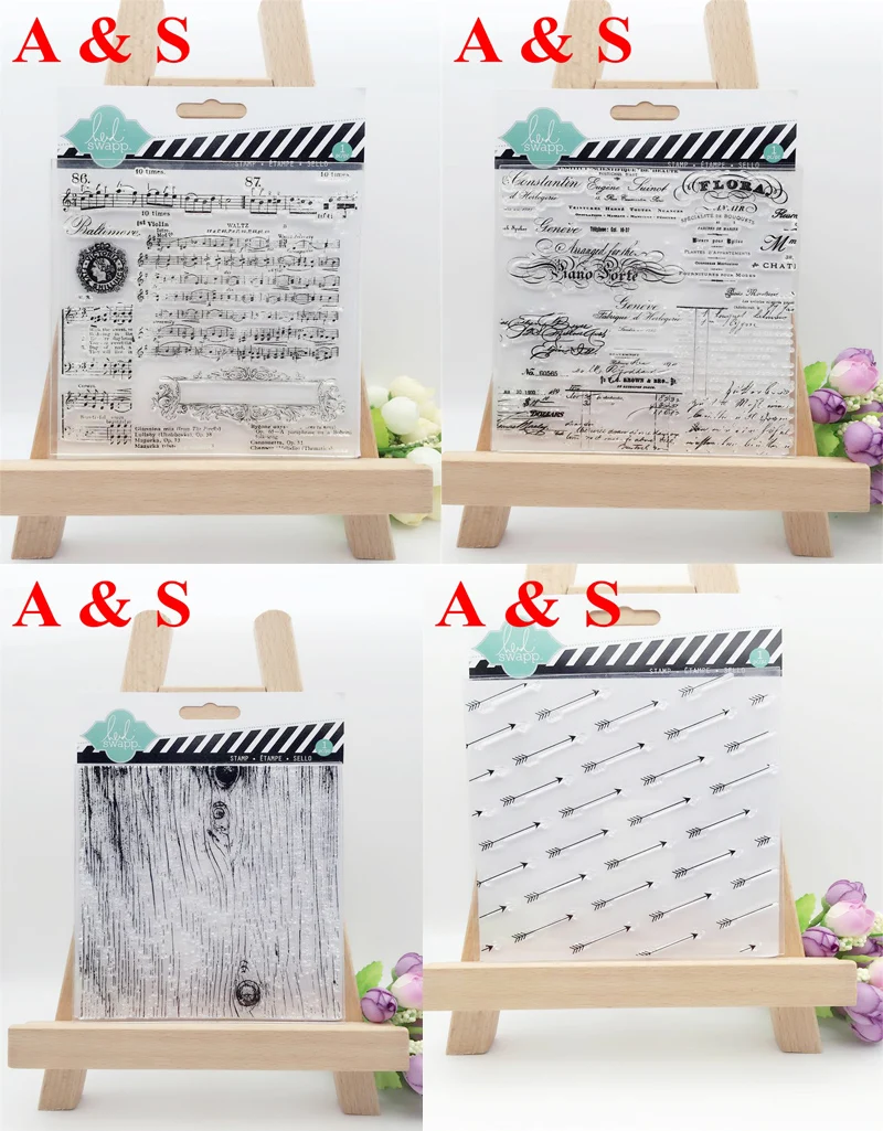 

Aesthetic Musical Notes ArrTransparent Clear Stamp DIY Silicone Seals Scrapbooking/Card Making/Photo Album Decoration Crafts