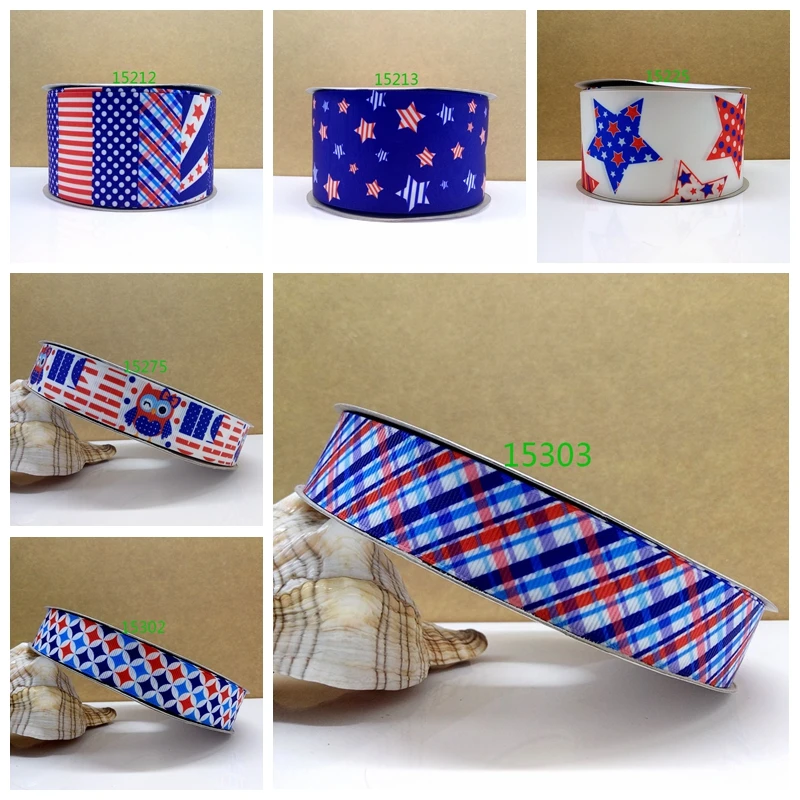 

Free shipping 50 yard cartoon printed grosgrain ribbon 15303
