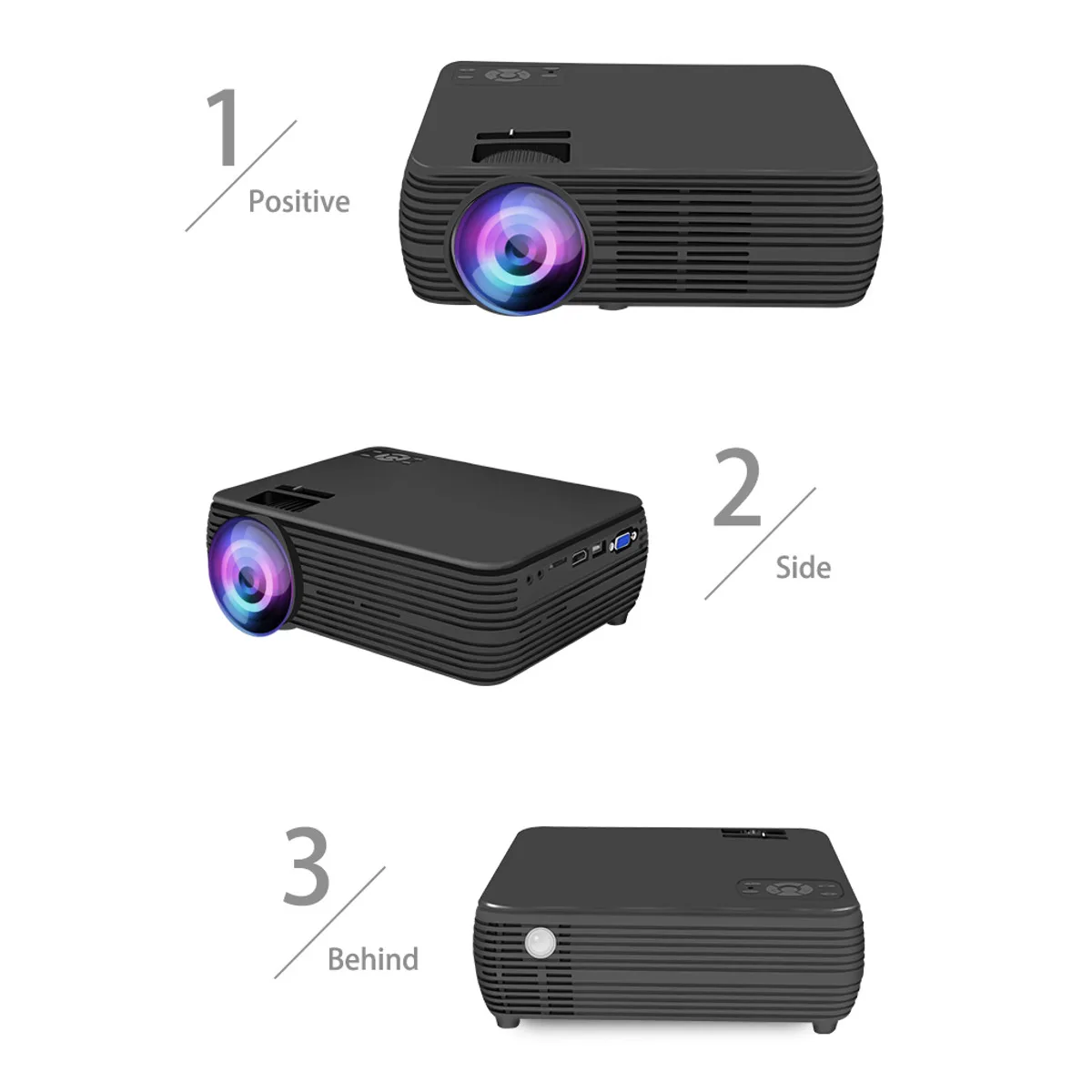 X5 Projector Home Cinema Theater Movie LED Proyector HD Projectors USB VGA HDMI AV TF Support 1080P 7000 Lumens X5 Projector Home Cinema Theater Movie LED Proyector HD Projectors USB VGA HDMI AV TF Support 1080P 7000 Lumens
