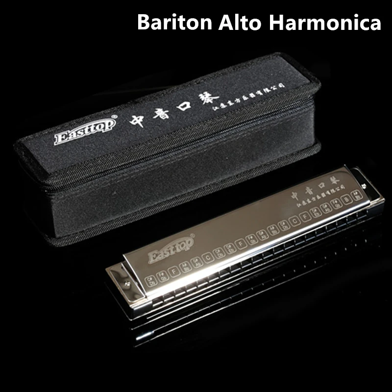 Easttop Bariton гармоника Старший Профессиональный альт-Harmonika T5 музыкальный инструмент Арфы сопровождения рот Органы