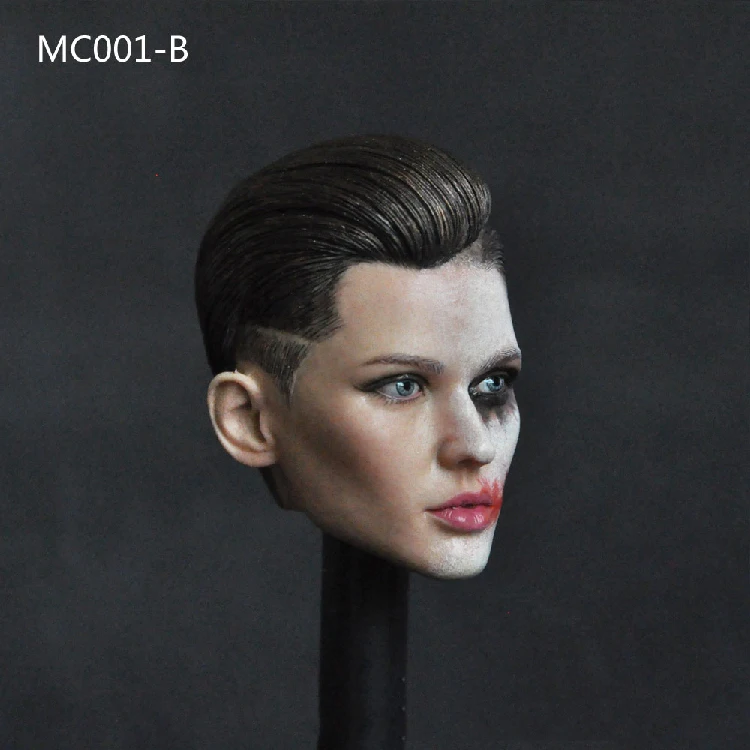 MC001 1/6 Женский Глава Sculpt Руби Роуз нейтральной красивый Extreme агента головы резная форма для 12 ''фигурку аксессуары для тела