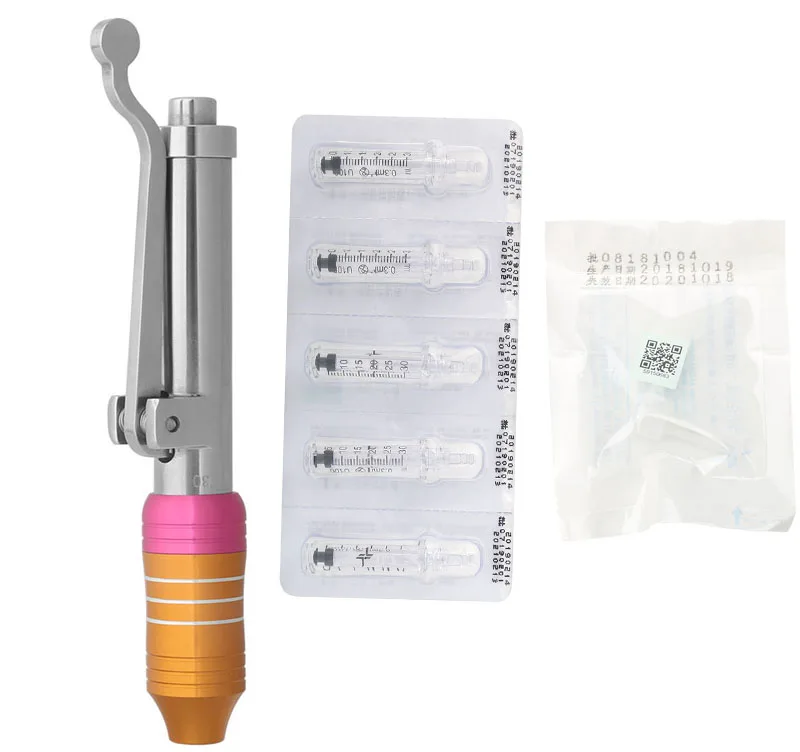 

0.3ML Adjustable High Pressure Hyaluronic Acid Pen For Anti Wrinkle / Lifting Lip Injection Hyaluron Gun Atomizer Hyaluron Pen