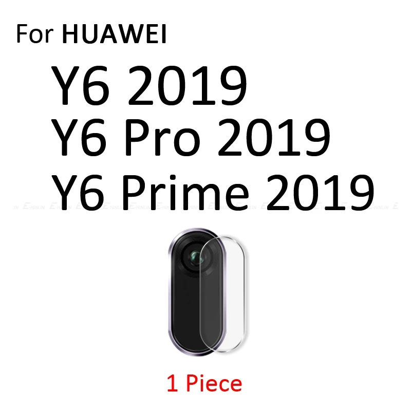 Задняя Защитная пленка для объектива камеры для HuaWei Y5 Y6 Y7 Y9 Prime Pro Nova 3 3i Защитная пленка для экрана из закаленного стекла - Цвет: Y6 2019