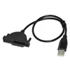DeepFox – câble de disque dur SATA 3 USB 2.0 CD-ROM, adaptateur de disque dur SSD pour PC portable, Port SATA ► Photo 2/6