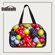 Dispalang модная сумка для багажа конфетный 3d принт женские дорожные сумки высокого качества Органайзер вещевой мешок портативная дорожная Туристическая Сумка