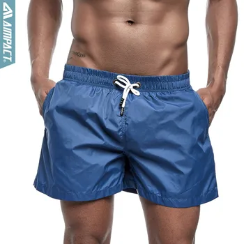 

Aimpact Men's Board Shorts Fast Dry New Summer Holiday Beach Surf Swimming Trunks Male Sport Athletic Running Gym Shorts E303
