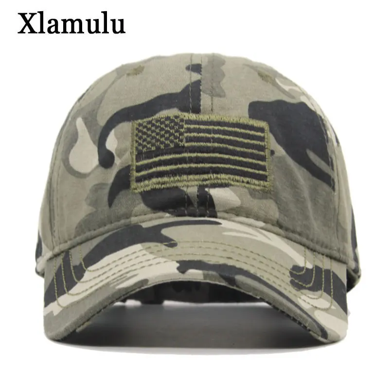 

Xlamulu Camouflage Flag Men Baseball Cap Snapback Hats For Men Women Casquette Bone Male Cap Gorras Embroidery Casual Hat Caps