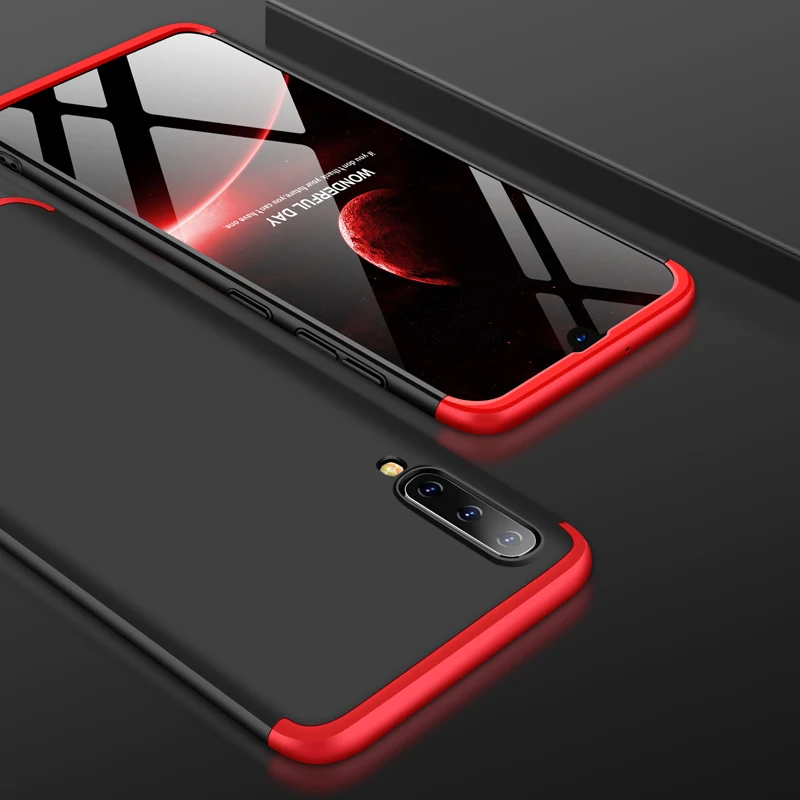 

360 Full Shockproof Case For Samsung A50 Case 3 in 1 Hard PC Cover Case For Samsung GalaxyA50 A 50 SM-A505F A505 A505F Capa
