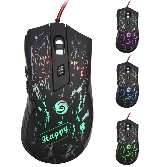 Special Price Promotion 3200DPI LED Optical 6D USB Wired Gaming Game Mouse Pro Gamer Computer Mice For PC High Quality