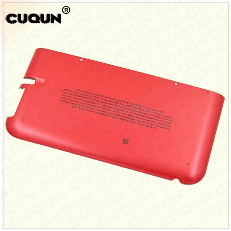 

Original US Version Red Battery Cover For Nintend 3DS XL/LL Housing Back Case Bottom Shell Cover Case With Screw for 3DS XL/LL