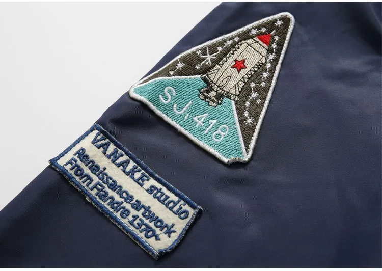 Spring& Autumn Men Bomber Flight Pilot Jacket Men Ma-1 Flight Jacket Pilot Air Force Male Army Military Motorcycle race coats