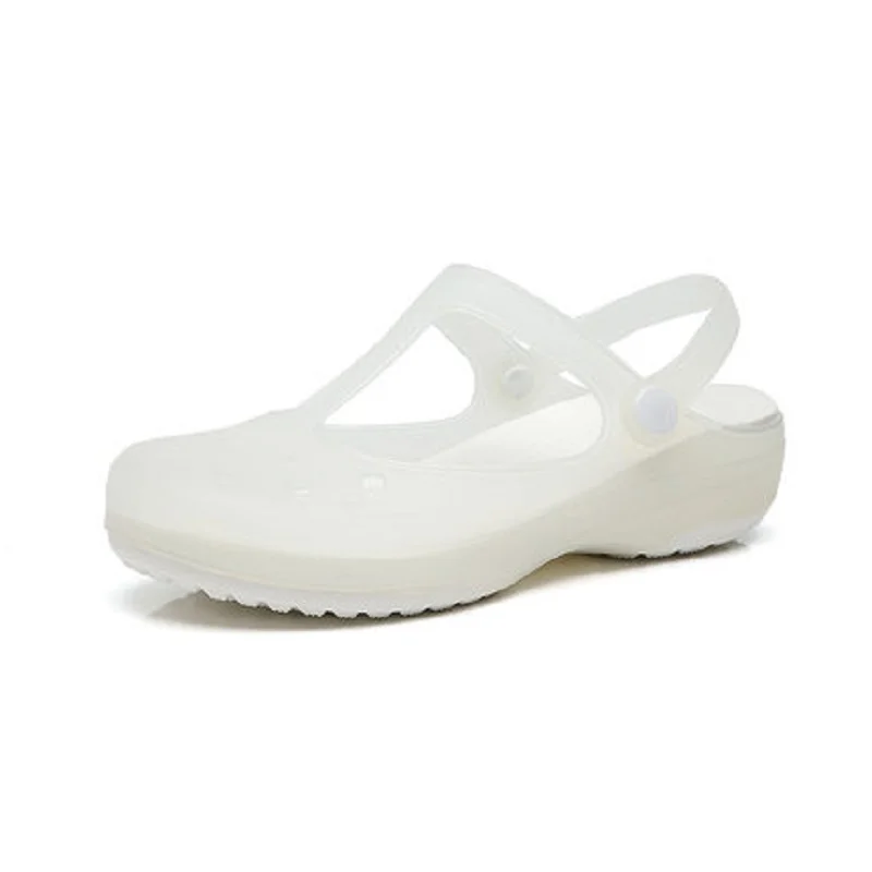 23 new sandals summer wild non-slip baotou beach fashion sandals and slippers - Цвет: 23