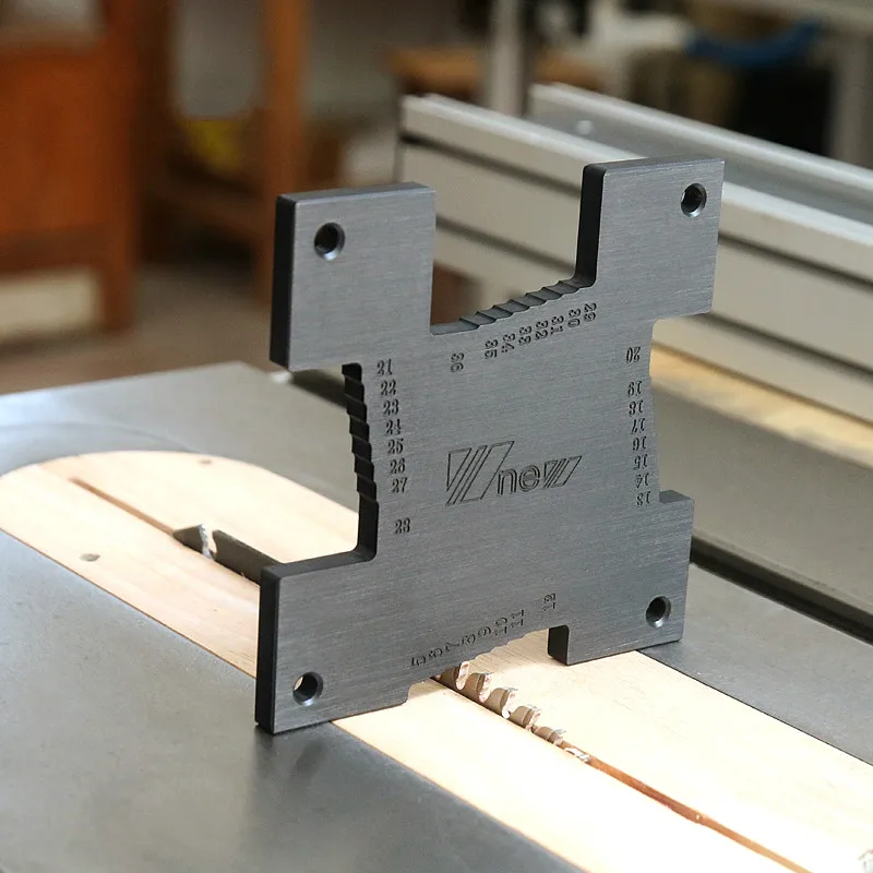  2Pcs/set Woodworking Router Table Height Gauge High Precision Measuring Ruler for Electric Circular