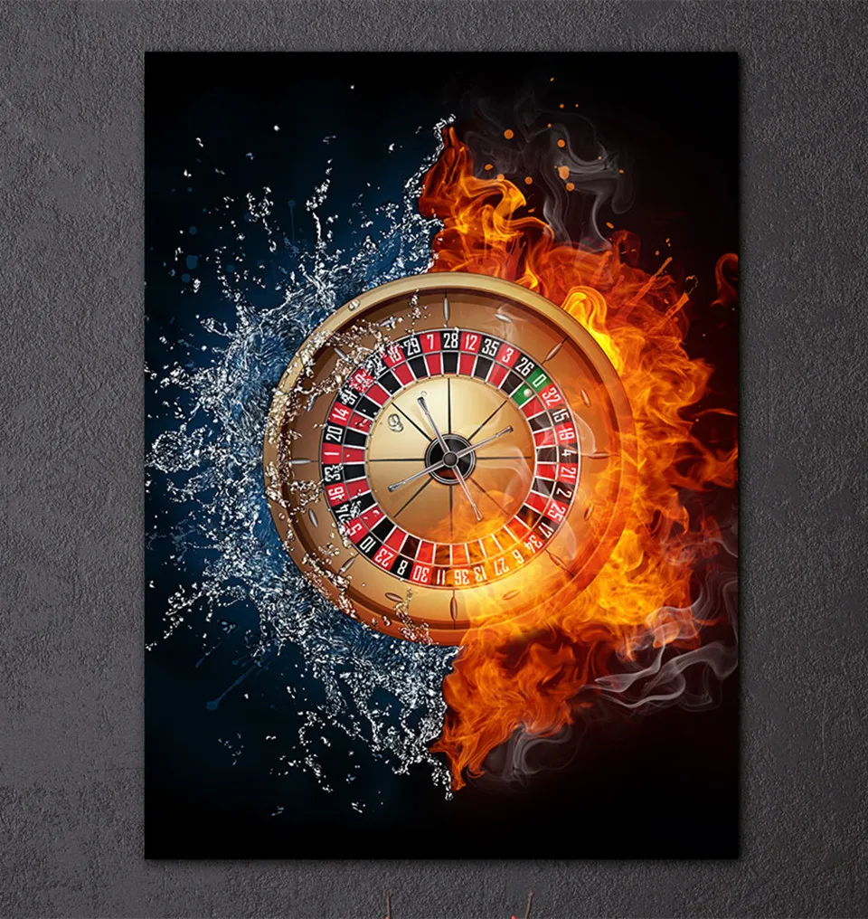 1 Piece Wall Art Picture Shutterstock Fantasy Roulette Poster Canvas