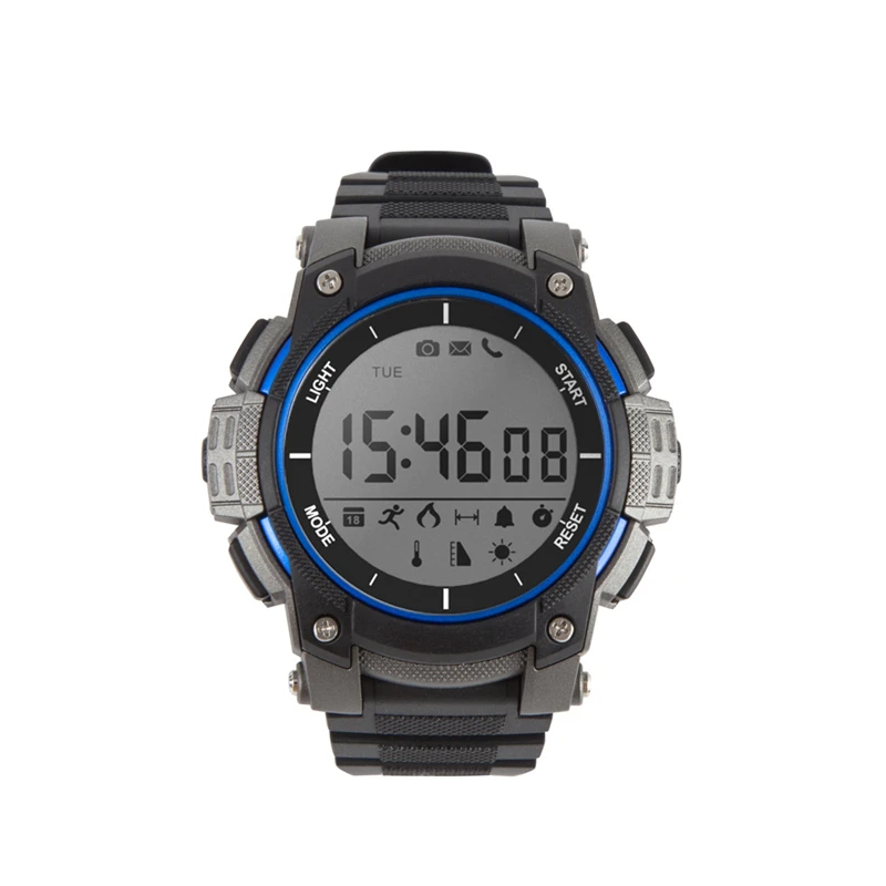 Time Owner Bluetooth Clock Smart Watch Notification Remote Control Pedometer Sport Watch Waterproof Women Men's Wristwatch