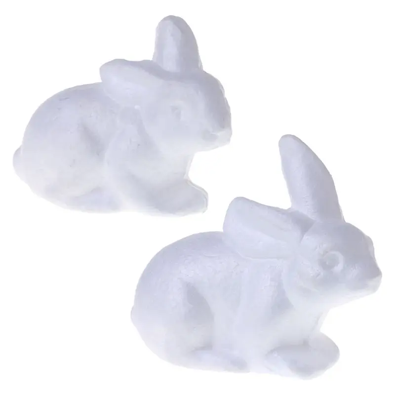 

Polystyrene Styrofoam Foam Rabbit Modeling For DIY Easter Christmas Gifts Party Supplies Decoration
