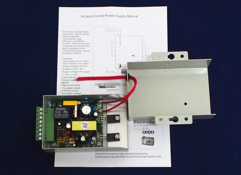 Электрический дверной замок стабильный 12 V/3A дверная машина специализированный источник питания/миниатюрная мощность/электрический замок питания/система контроля доступа