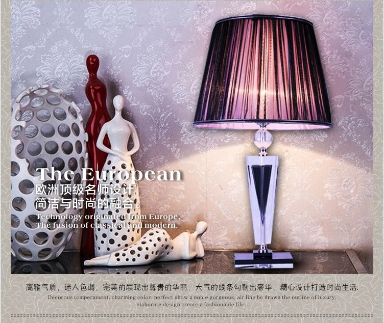mauve bedside lamps