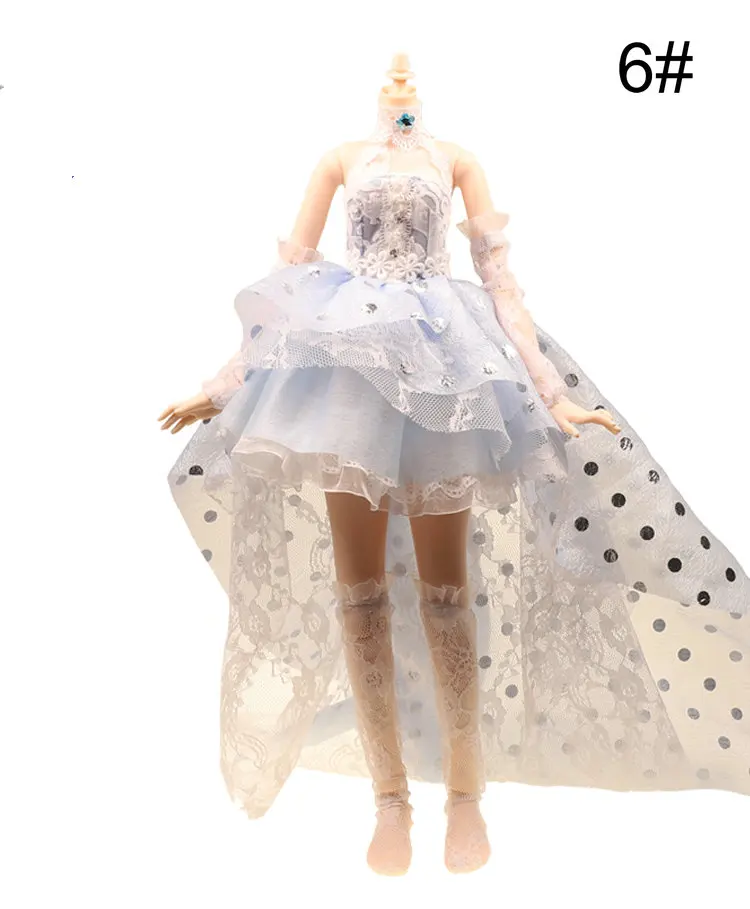 Bjd одежда ручной работы 1/4 Одежда для кукол платье в стиле Вестер для девочек 45 см Bjd 1/4 Куклы Игрушки для девочек женские Bjd куклы аксессуары - Цвет: 6