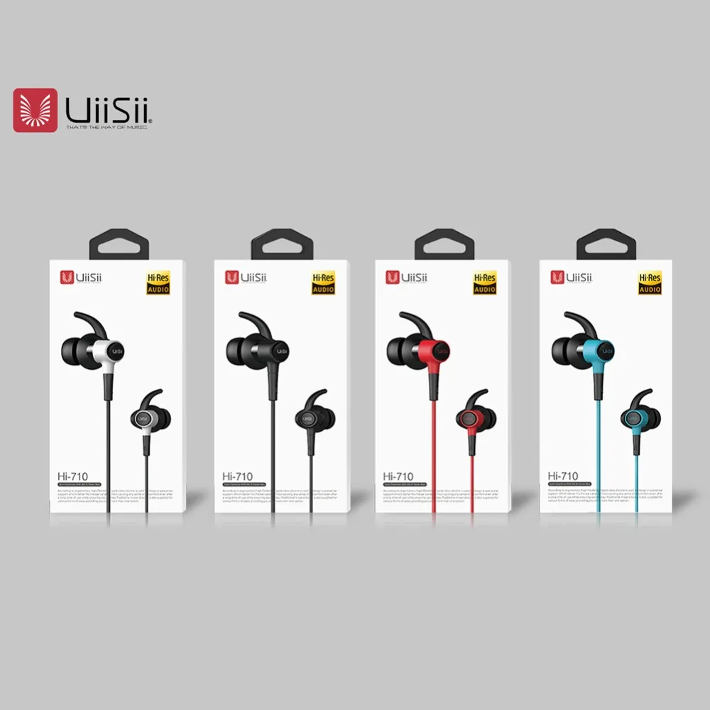 Bluetooth наушники UiiSii HI Fi с микрофоном и пультом ДУ 710|Наушники гарнитуры| |