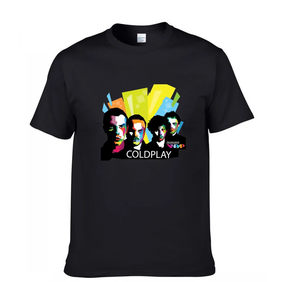 Famous Rock Band Coldplay T Shirt women/men Tshirt Fashion 2015 New
