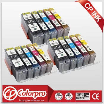 

5PK 570 571 PGI-570XL CLI-571XL ink cartridges For canon MG5750 MG5751 MG5752 MG5753 MG6850 MG6851 MG6852 MG6853 printer