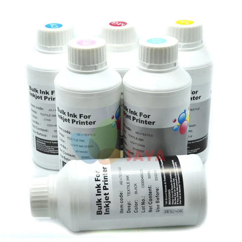Textile Ink for Epson Stylus photo R230 Printer Textile Pigment Based Ink For Epson Printer Head Textile printer epson stylus photo r800 printer ink
