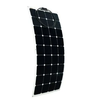 

Practical Efficiency 12v 100w Soft Semi Flexible Solar Panel Monocrystalline Tool