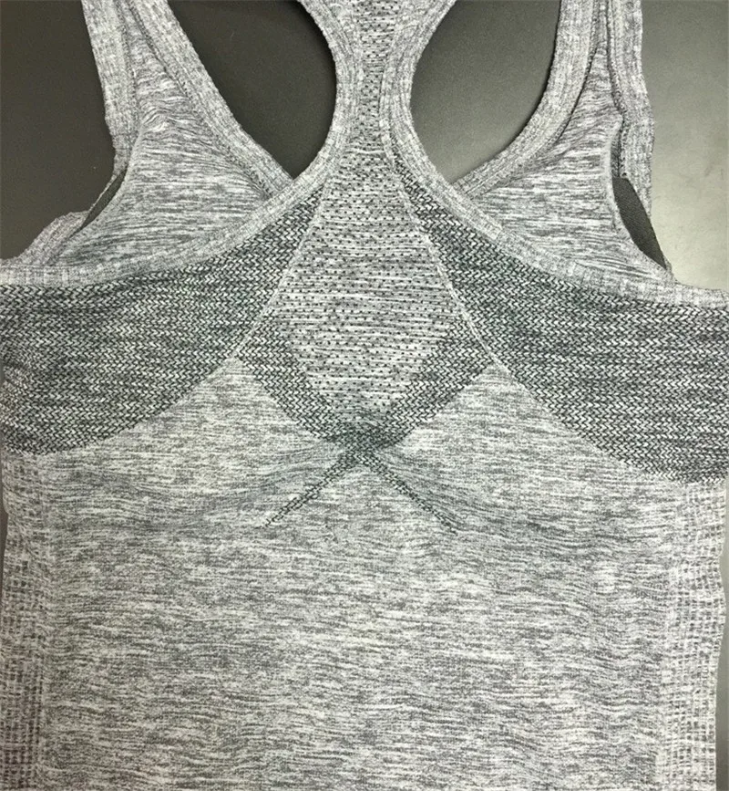 Hot Women Tank Tops Quick Dry Yoga Shirts Workout Gym Fitness Sport Sleeveless Vest for Running Training Outdoor