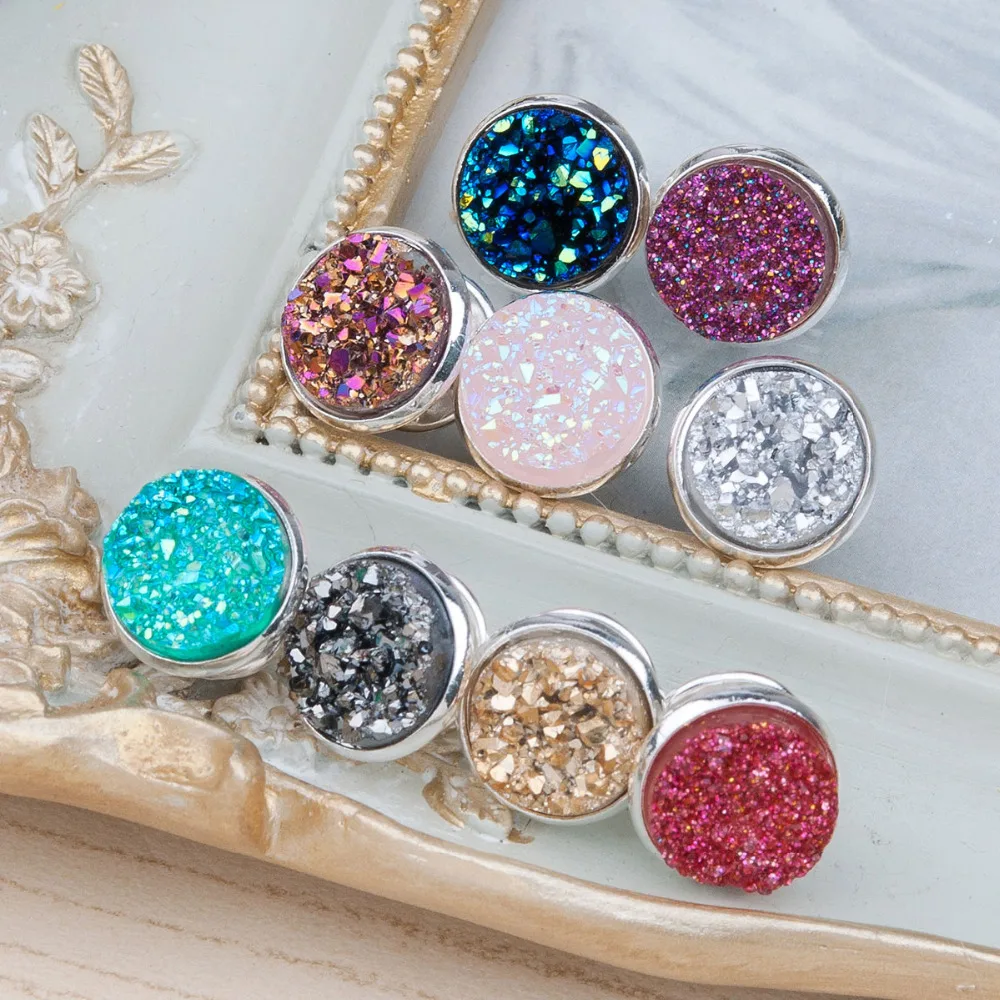 DoreenBeads 1 шт. цветной яркий резиновый галстук Tac лацкан рюкзак значки Броши круглые