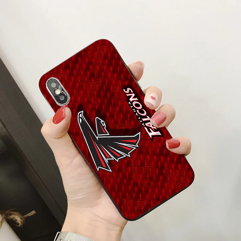 Yinuoda Atlanta Falcons чехол для телефона NFL Matt Ryan Iphone DIY рисунок мягкий TPU X XR XS MAX 7 8 plus 6 S 5s SE
