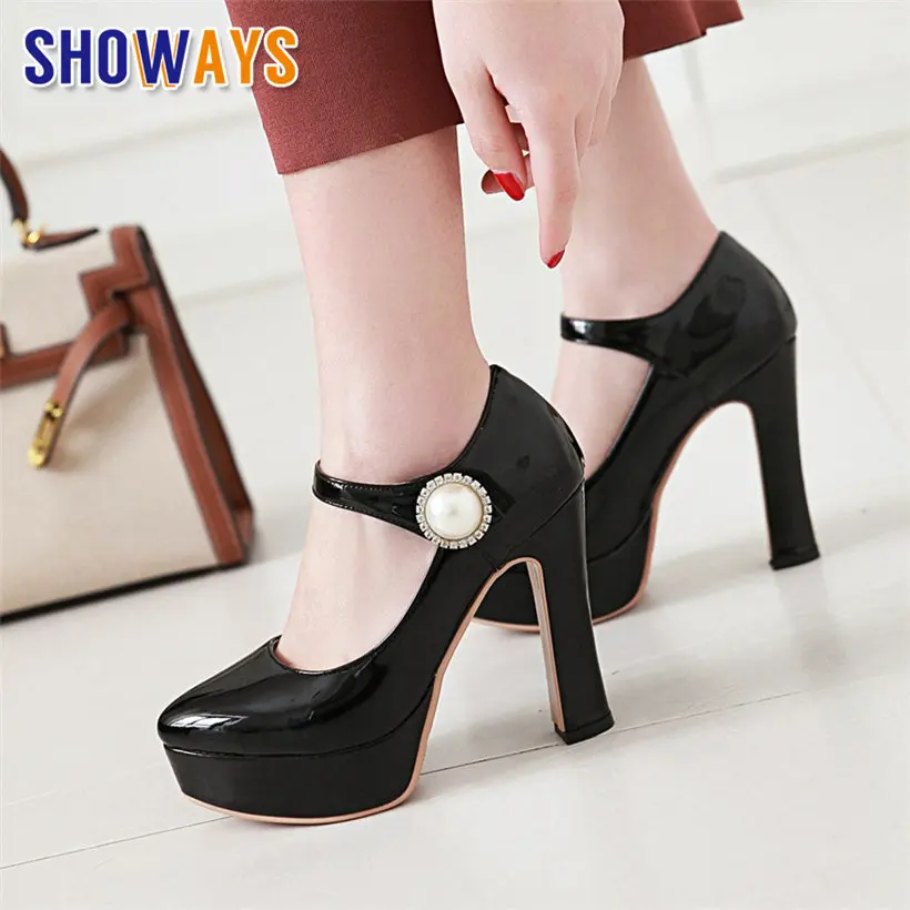 white patent mary janes