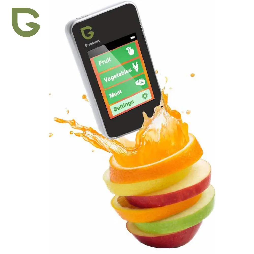 Greentest 2 Цифровой пищевой нитратный тестер для фруктов, овощей, мяса, нитрата обнаружения здоровья, еды, окружающей среды, безопасности детектор
