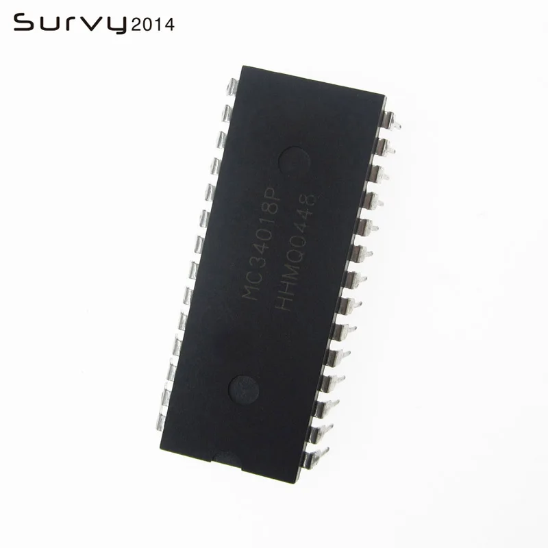 1/5PCS MC34018P 28PINS  Motorola Voice Switched speakerphone circuit Chassis