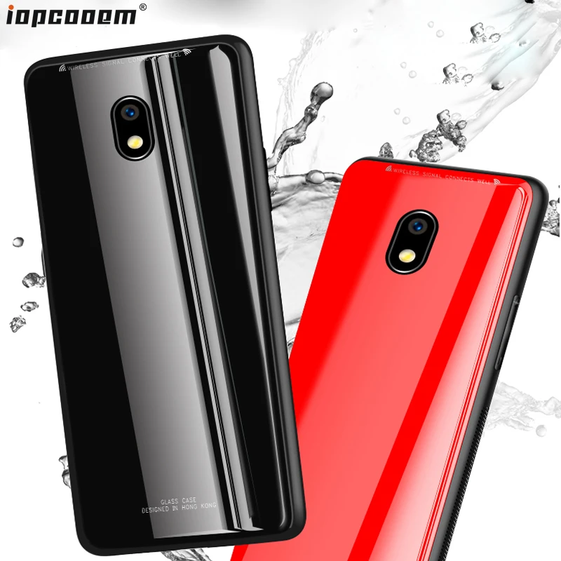 

For Samsung Galaxy J3 J5 J7 2017 Case J330 J530 J730 Business Glass + TPU Ultra Thin Phone Cover For Galaxy J3 J5 J7 Pro Coque