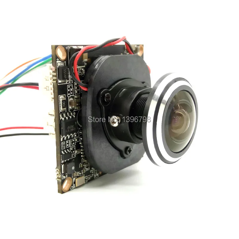 Модуль ip камеры IMX322 2.0MP 1080P 360 градусный широкий угол рыбий глаз панорамная камера