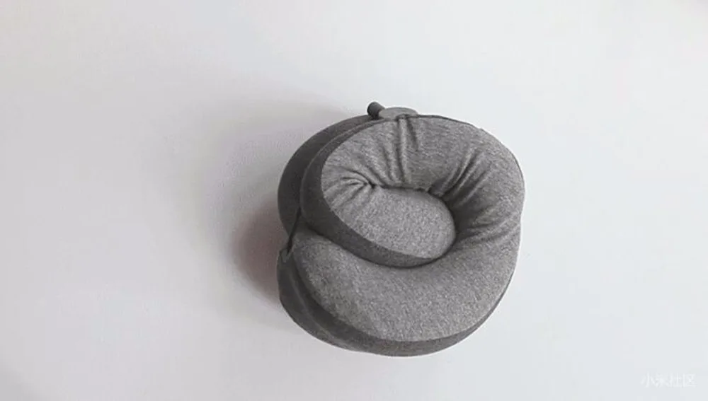 Оригинальная Массажная подушка для шеи Xiaomi Mijia LF, массажер для расслабления мышц шеи, Подушка для сна для офиса, дома и путешествий