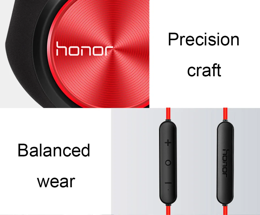 Huawei Honor Bluetooth 4,1 AM61 беспроводная гарнитура с магнитом дизайн Микрофон проводной контроллер Bluetooth наушники