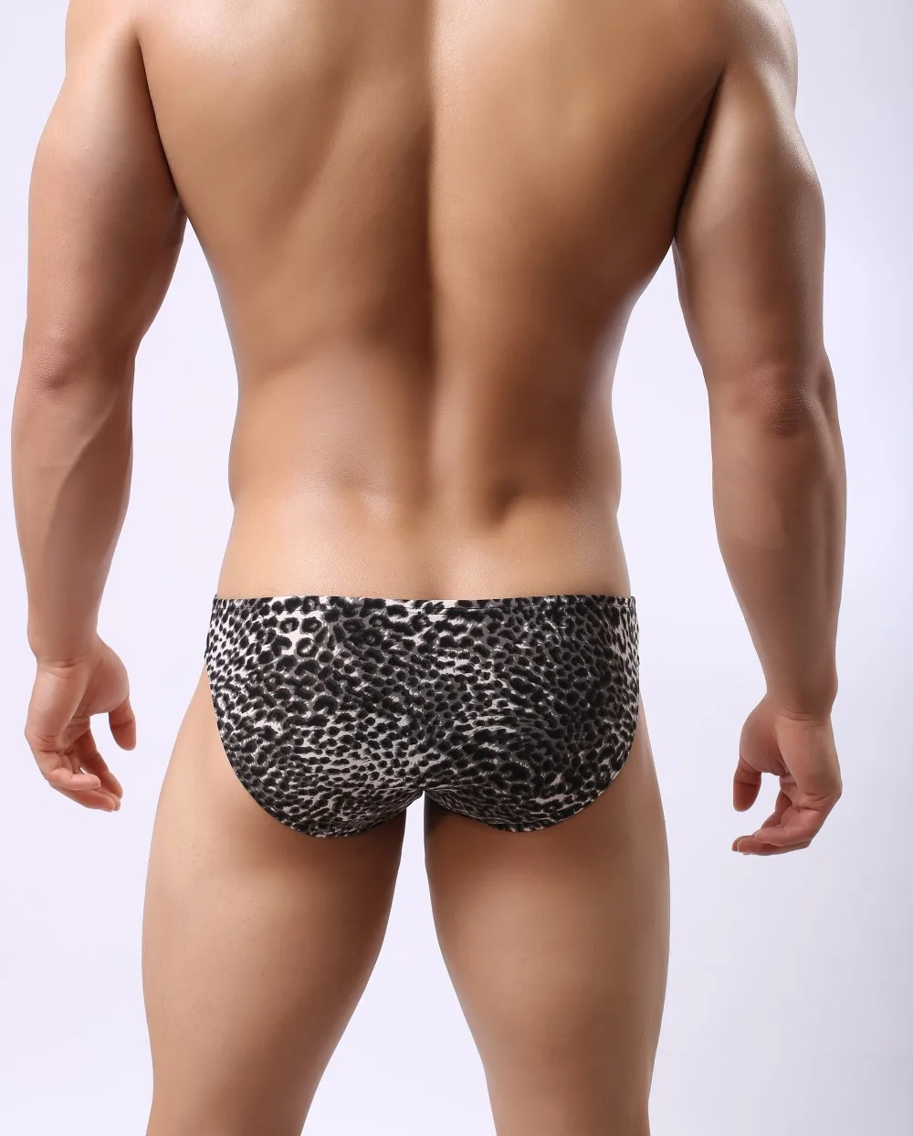 jockey briefs 2018 Sexy Low Rise Men's Briefs Soft Leopard Printed Underwear Men's Hot Hips Underpants Up Jockstrap Sexy Undies Men Cueca B204 saxx briefs