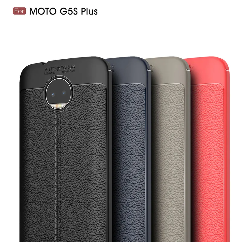 Full Cover Protection Shockproof Case for Motorola MOTO G5S Plus Coque G5SPlus Leather TPU Silicone Original |