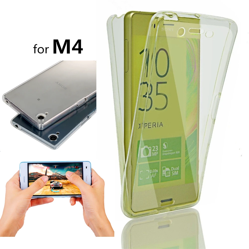 M4 Crystal Touch Full body Transparent Case for Sony Xperia M4 Aqua Cover Soft Silicone Phone bag Cases for Sony Xperia M4Aqua M4 Crystal Touch Full body Transparent Case for Sony Xperia M4 Aqua Cover Soft Silicone Phone bag Cases for Sony Xperia M4Aqua