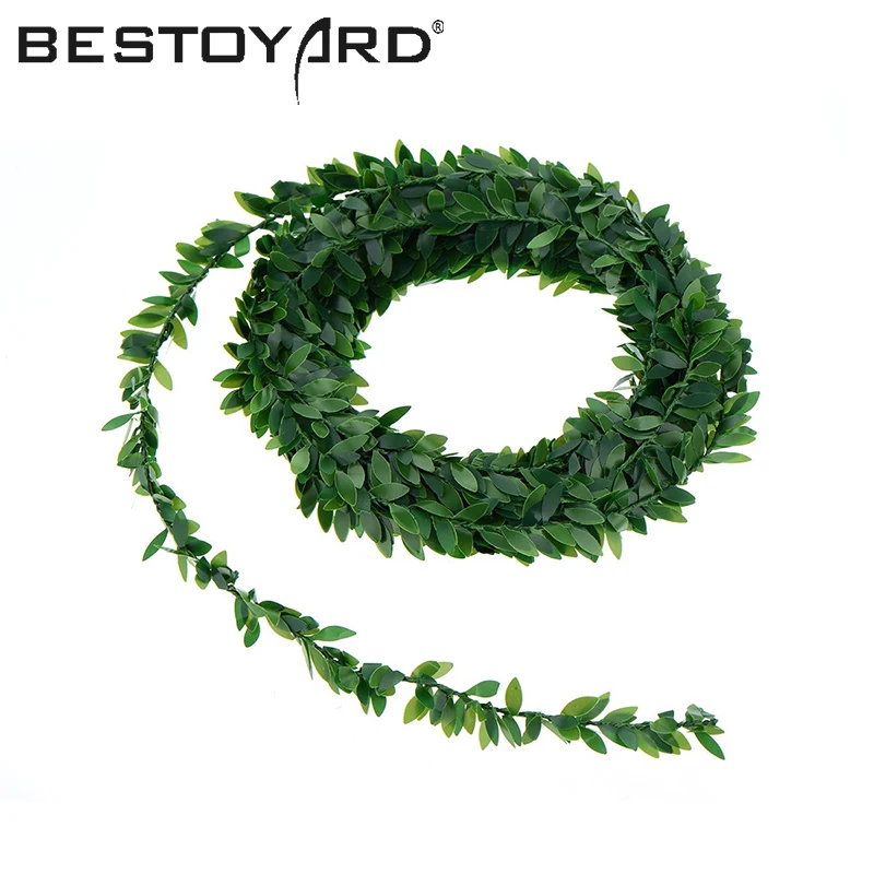 

7.5m Artificial Ivy Garland Foliage Green Leaves Simulated Vine For Wedding Party Decoration Ceremony DIY Headbands