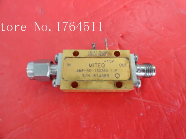 

[BELLA] MITEQ AMF-5D-130260-11P 13-26GHZ 15V SMA supply amplifier